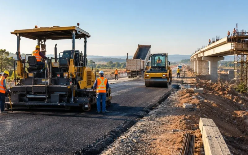 Infraestrutura Lidera Geração de Vagas na Construção em 2026