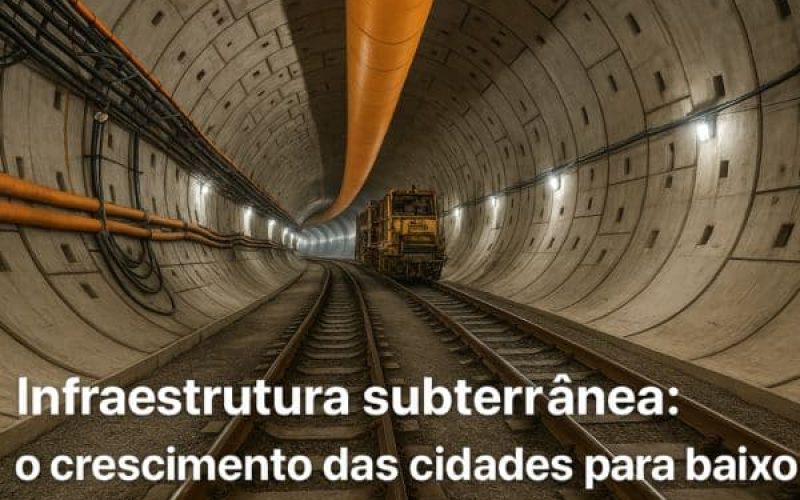 Infraestrutura subterrânea: o crescimento das cidades para baixo