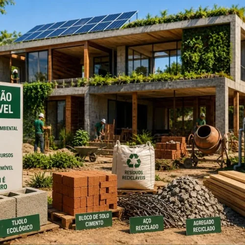 Materiais sustentáveis na construção civil: tendência ou necessidade?