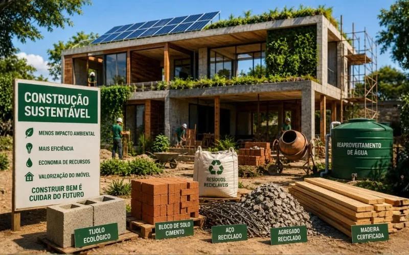 Materiais sustentáveis na construção civil: tendência ou necessidade?