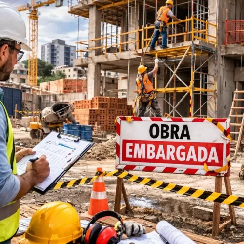 O que mais gera multas por segurança do trabalho em obras