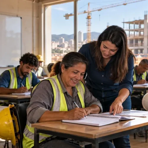 Escola Nota 10 leva estudo ao canteiro de obras em BH