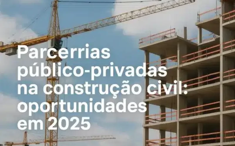 Parcerias público-privadas na construção civil: oportunidades em 2025