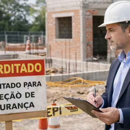 Por que obras são embargadas por falta de segurança — e como se proteger