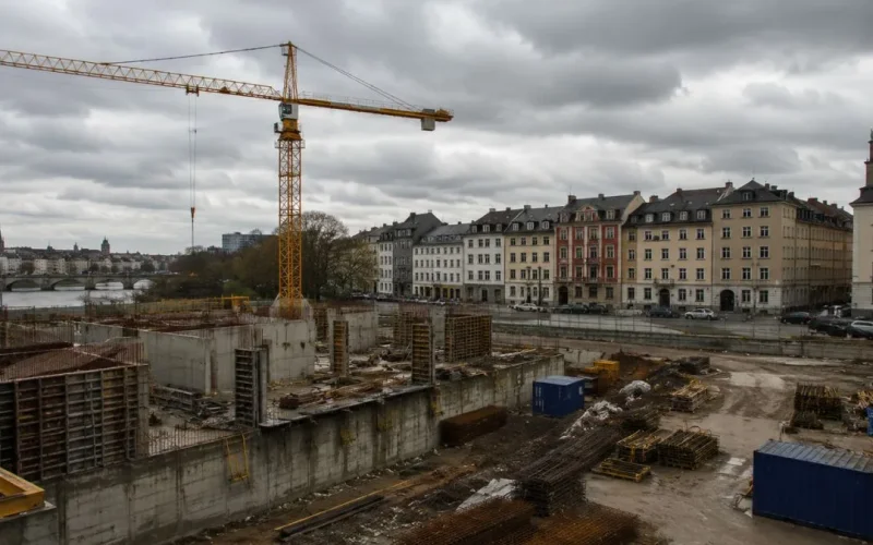 construção civil na zona do euro