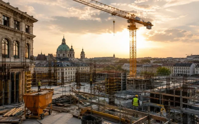 Construção Civil na Zona do Euro Cresce 0,4% em Maio