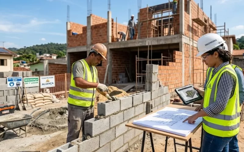 Quanto custa contratar um pedreiro por empreita em 2026?