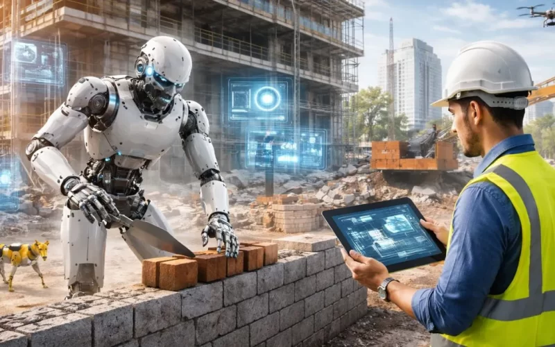 Robôs e inteligência artificial na construção: tendência ou realidade?