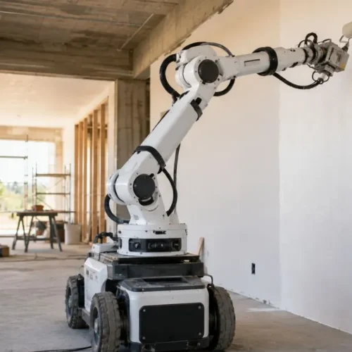 Robôs na Construção Civil: Tecnologia Chinesa Dobra Produtividade