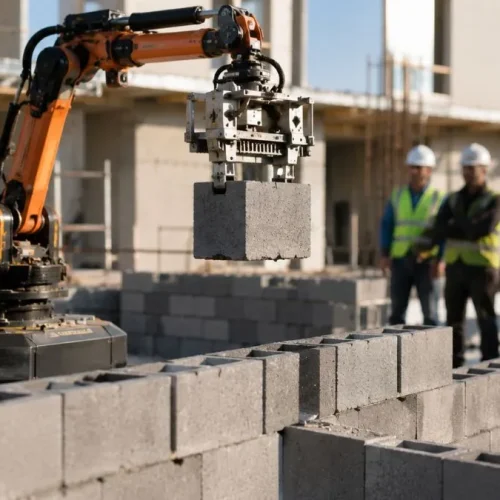 robótica para construção civil