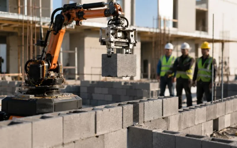 robótica para construção civil