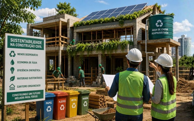 O que é sustentabilidade na construção civil