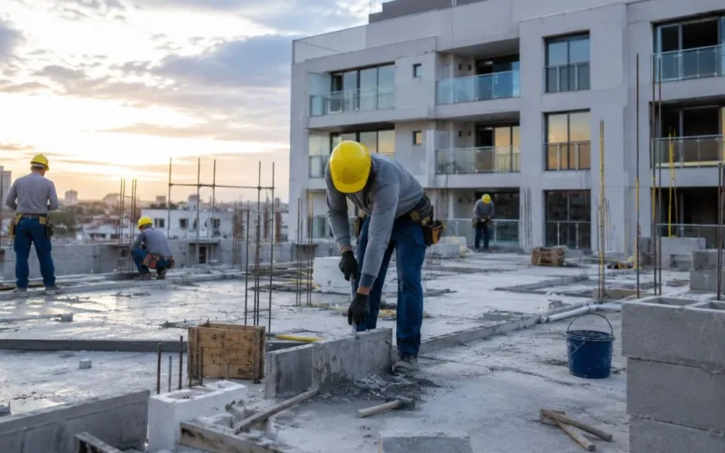 Emprego na Construção Civil Cai em Campinas com Juros Al