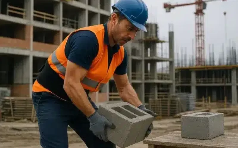 Ergonomia na Construção Civil em 2025: Riscos, Soluções e Qualidade de Vida no Canteiro