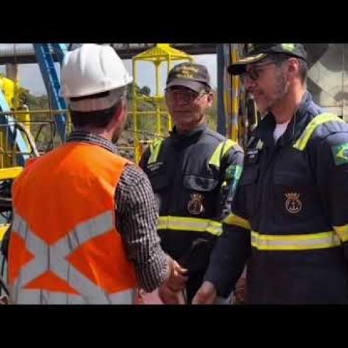 Preparos para Retirada dos caminhões | detalhes no canteiro de Obras da construção da nova ponte JK