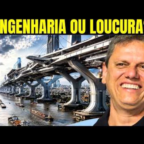 São Paulo Constrói Viaduto Colossal Sobre o Rio Tietê e Paralisa o Mundo