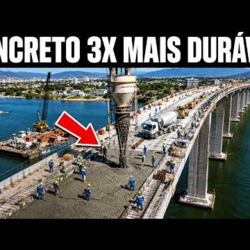 Brasil Cria Nova Tecnologia de Concreto para Pontes 3x Mais Durável!