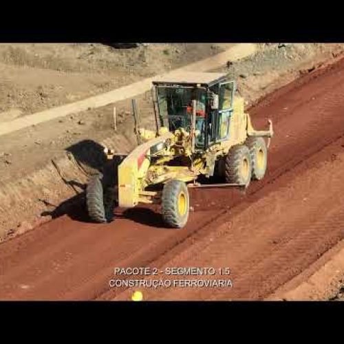 Escavações e movimentações de terra – Construção Ferroviaria