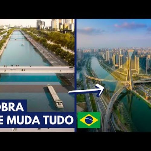 Começou o Maior Projeto Hidroviário em SP que vai Mudar a América