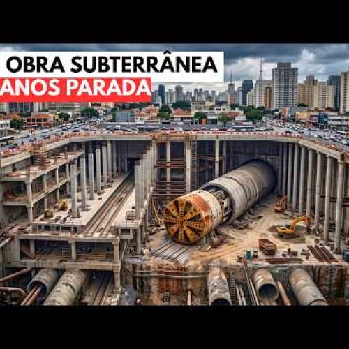 A Obra De R$ 18 Bilhões Que Deixou Túneis Parados Debaixo De SP