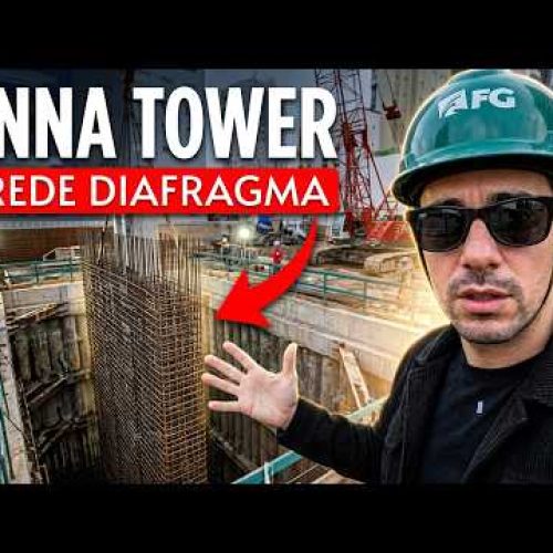 Fui Conhecer a MAIOR PAREDE DIAFRAGMA de um Prédio no Brasil – Senna Tower