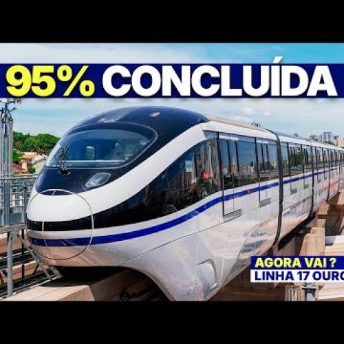 Depois de 12 anos, a Linha 17-Ouro finalmente entra na reta final