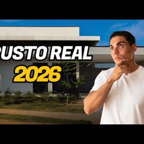 QUANTO CUSTA CONSTRUIR UMA CASA EM 2026?