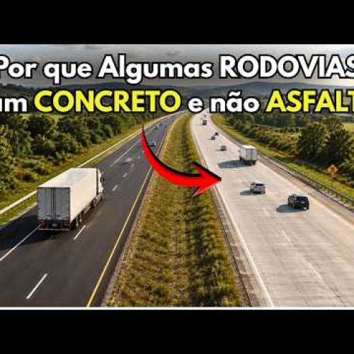 Por que algumas Rodovias são de CONCRETO? A escolha não é por acaso