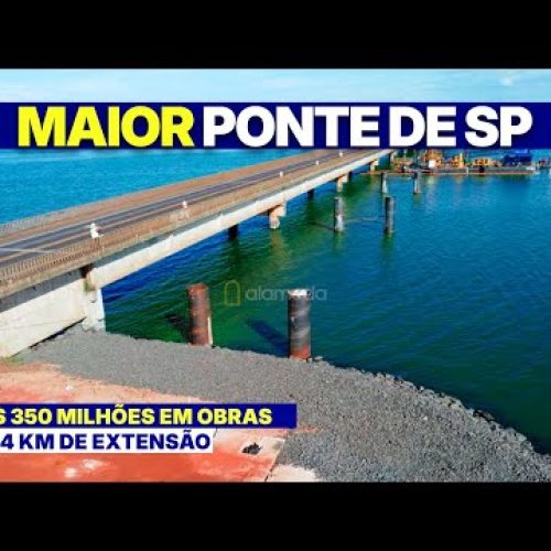 A maior ponte de São Paulo está sendo duplicada! | R$ 350 Milhões em Obras no Rio Tietê