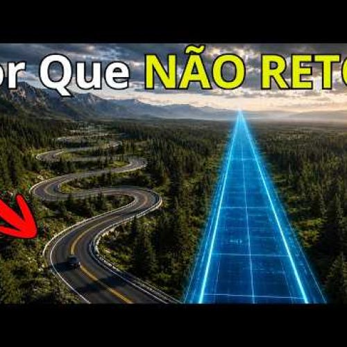 Por Que As Estradas NÃO São Feitas Em LINHA RETA?