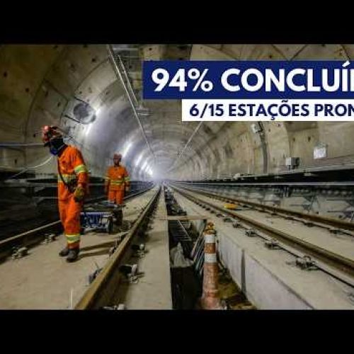 Os Últimos Ajustes da Linha 6: Quando Abre 100% ?