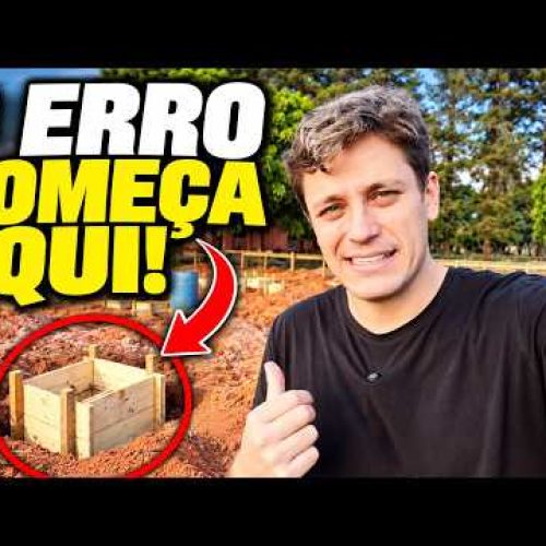 Antes de Fazer a Fundação da Sua Casa, Assista a Este Vídeo