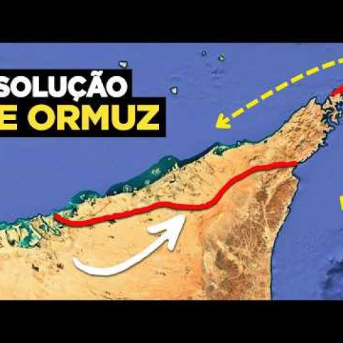 A Construção bilionária que vai Salvar o mundo e Contornar o Estreito do Ormuz