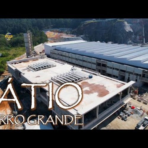 Obras pátio Morro Grande Linha Laranja está muito avançada e as 2 novas estações após pátio