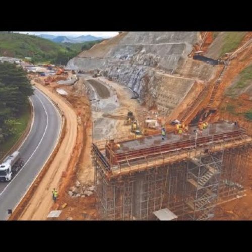 Obras serra das Araras RJ