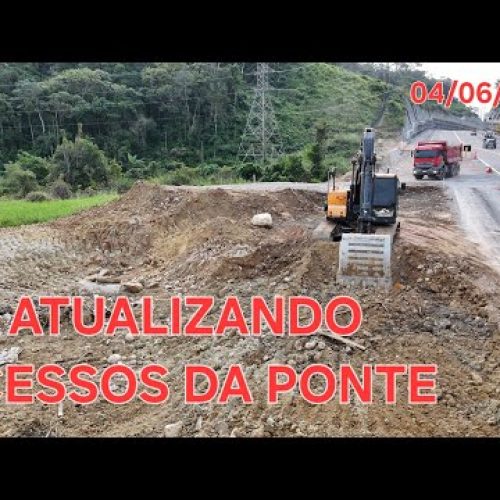 Atualizando os Acessos da Ponte Vitória, Guaratuba – PR