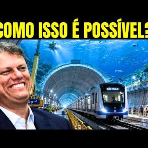 Como São Paulo Vai Construir um Túnel de Metrô Subaquático Debaixo do Oceano | Megaobras