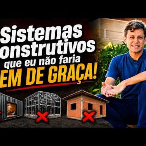 TOP 10 Sistemas Construtivos: Do PIOR ao MELHOR para Construir Casa