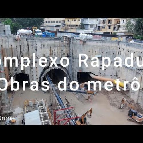Obras do Metrô linha 2 verde – Complexo Rapadura, explicando o projeto