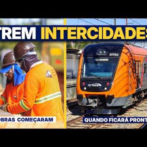 EM SÃO PAULO: As obras do Trem Intercidades JÁ COMEÇARAM?