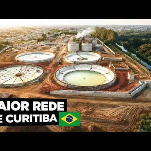 Curitiba constrói a MAIOR Obra de Saneamento do Sul do Brasil