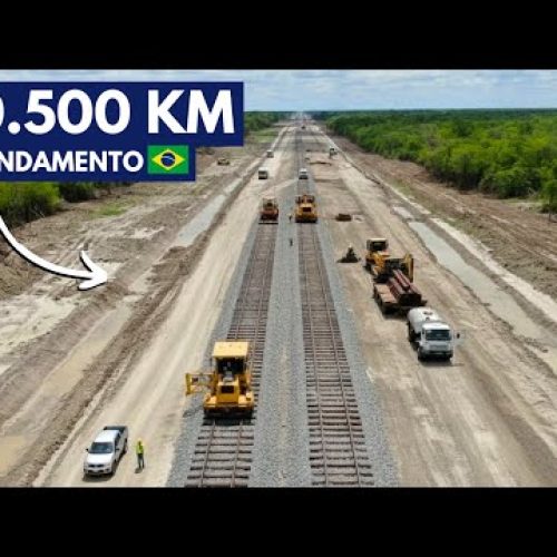 Todas as Ferrovias Que Vão Revolucionar o Brasil em 2026