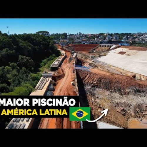 O Maior Piscinão contra Enchentes da América Latina