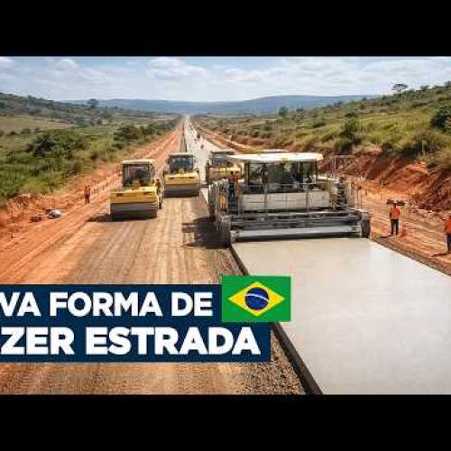 Brasil Cria Nova tecnologia de pavimentação de Estradas 3x Mais durável!