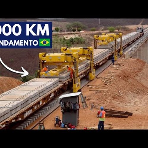 Maiores Ferrovias em Construção no Brasil