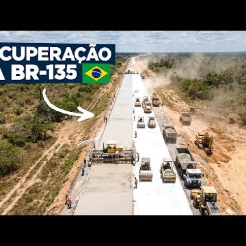 BR 135 – A incrível Recuperação da Primeira BR em Concreto do Maranhão