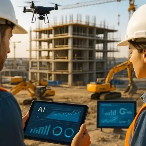 Como a Inteligência Artificial Está Transformando Canteiros de Obras no Brasil