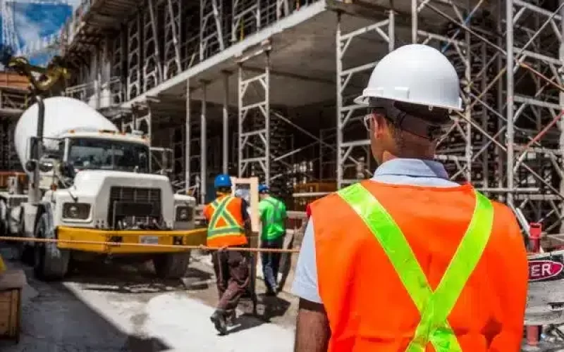 segurança do trabalho em canteiros de obras