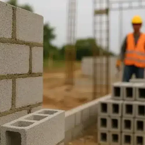 vantagem de construir com blocos de concreto,